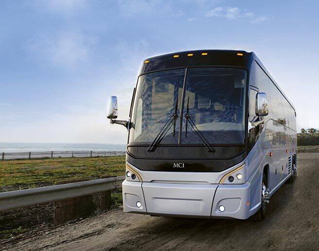 MCI Motorcoach coach bus for sale California