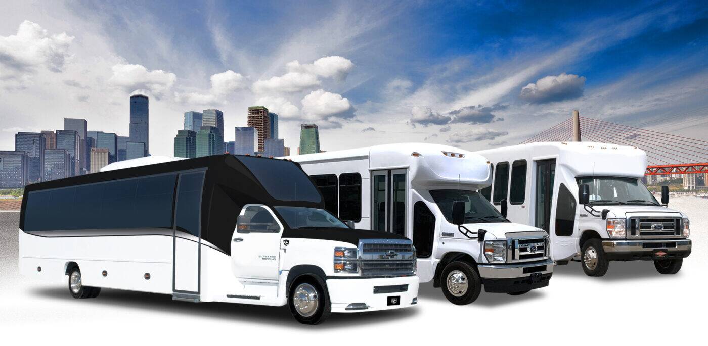 New Shuttle Bus Collage