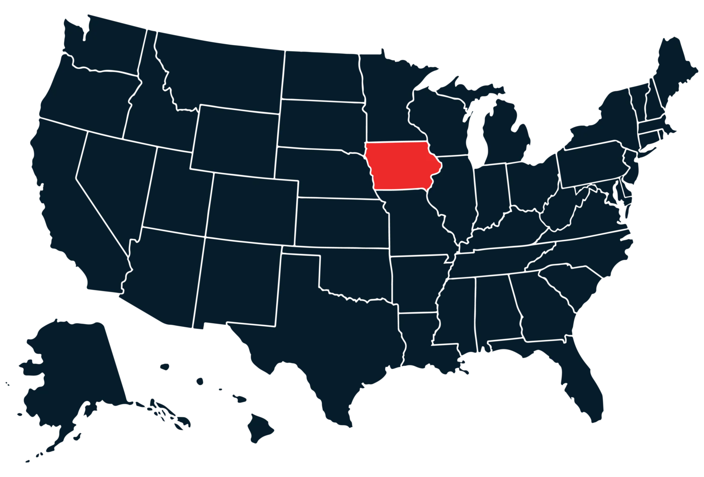 NB_Map_Iowa Buses For Sale