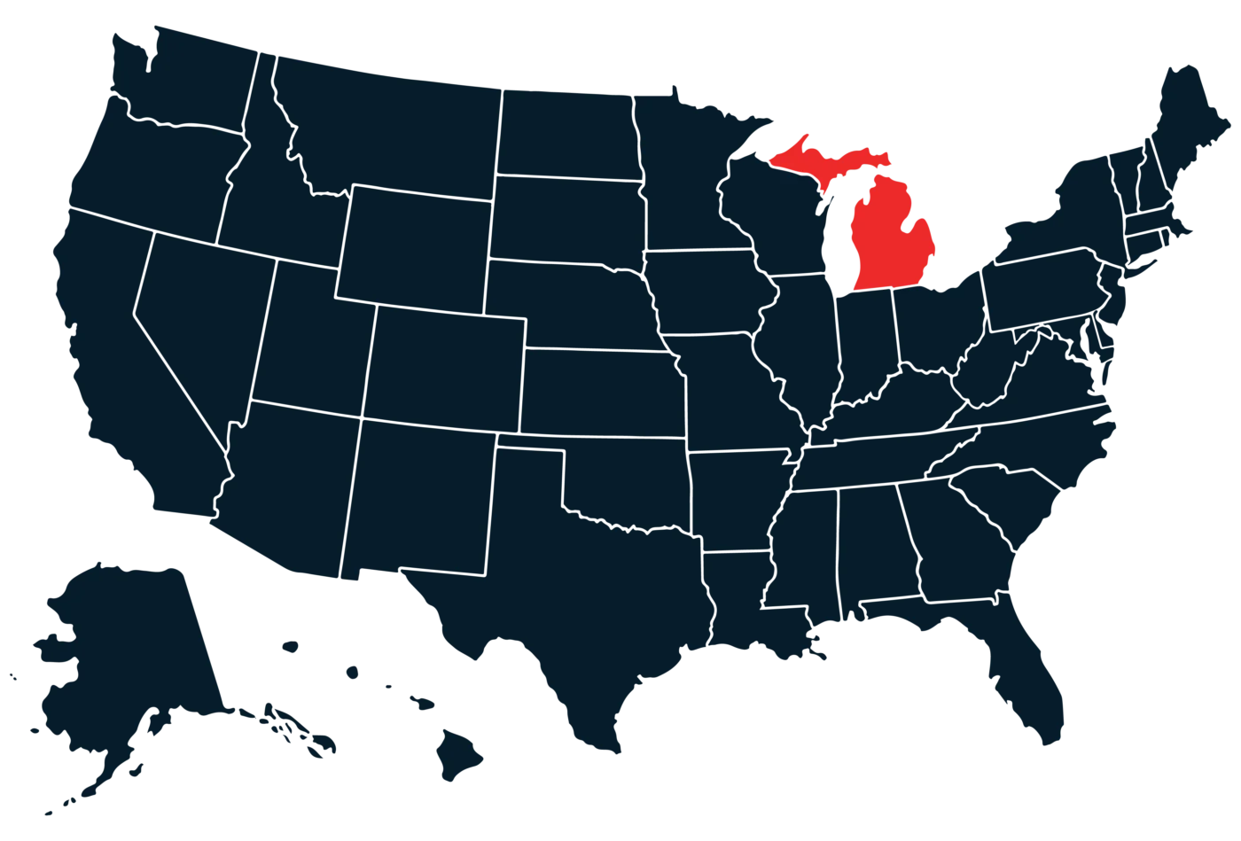 NB_Map_Michigan Buses For Sale