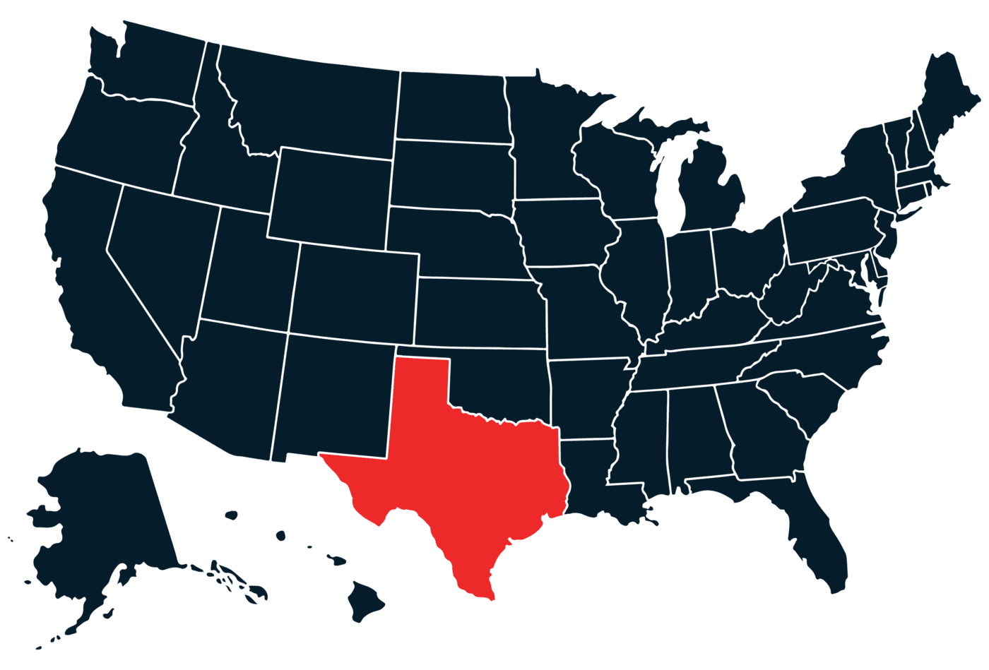 NB Map Texas