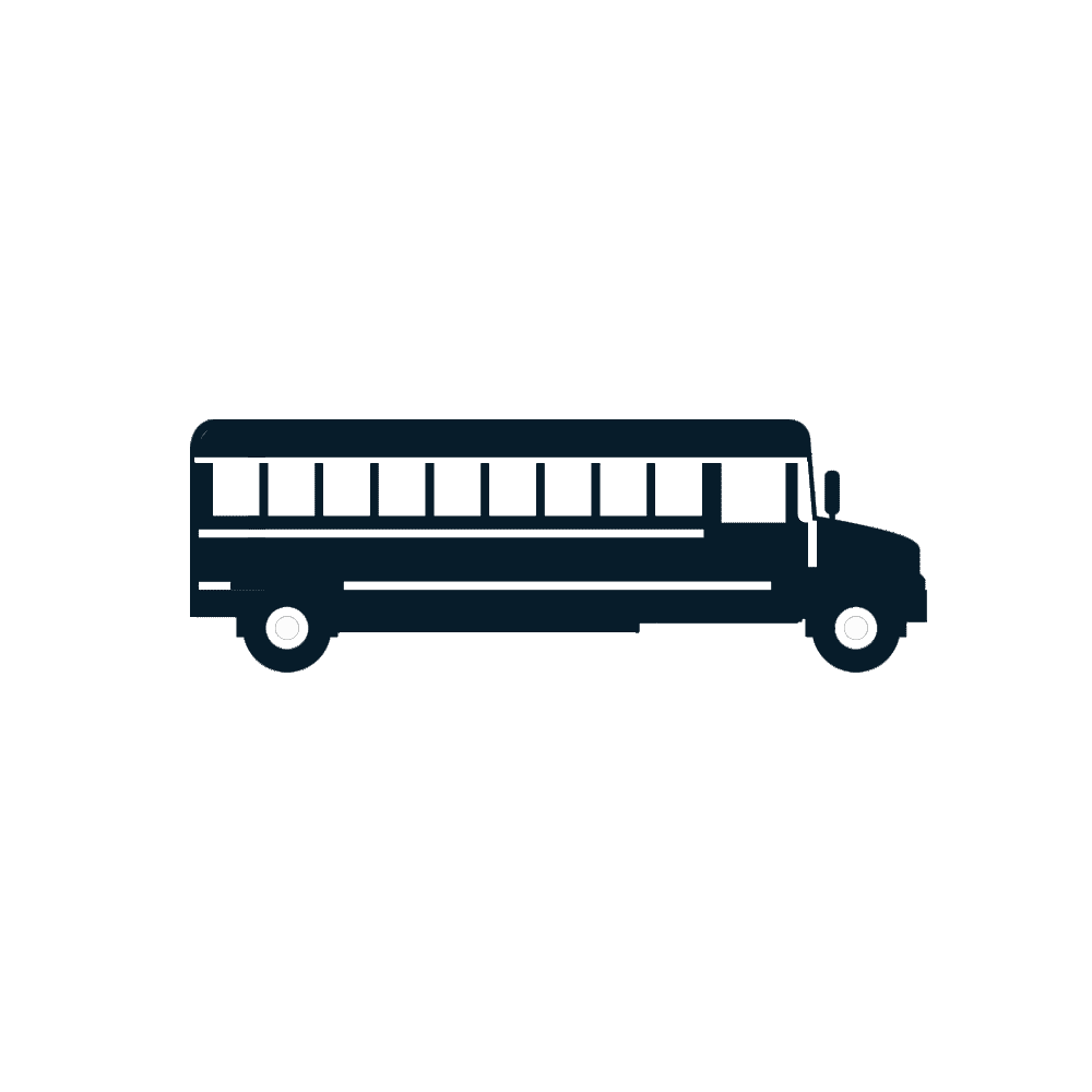 Mid Size Icon bus rentals