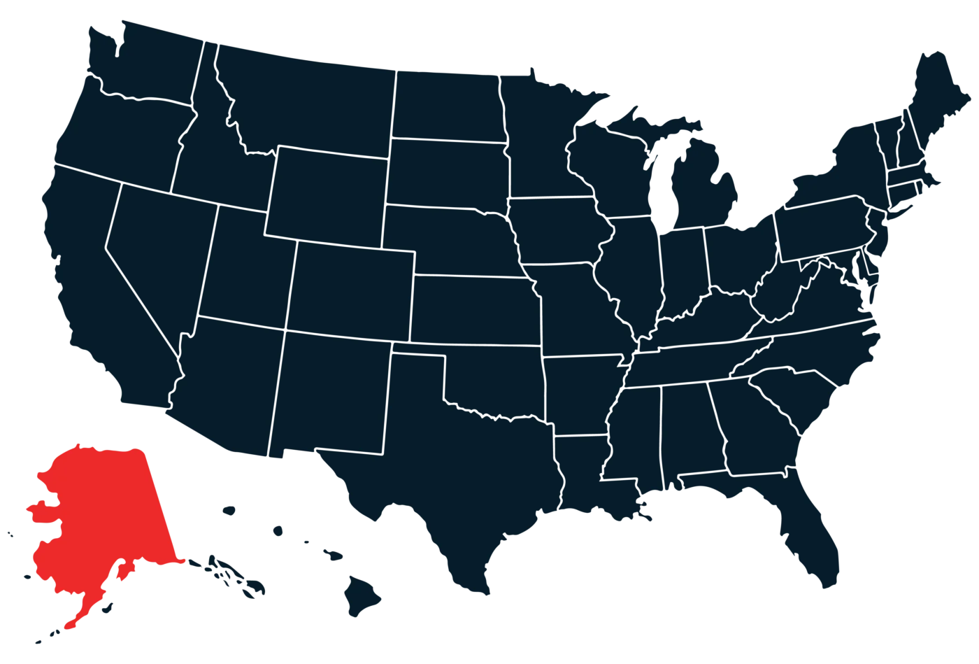 NB_Map_Alaska Buses For Sale